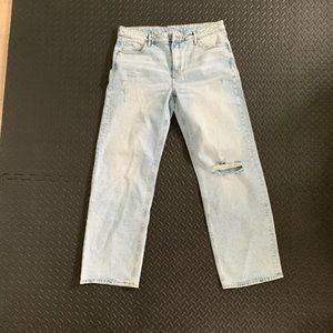 Sz 14 TALL Wide Leg Jeans